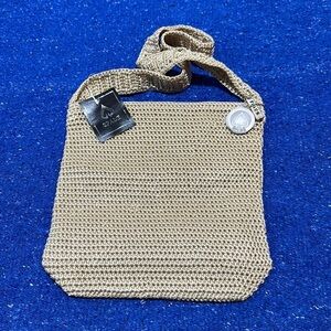 NWT  spade Crochet Craze light brown price firm!